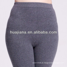 elevador hip sem costura 100% caxemira tricô legging feminino